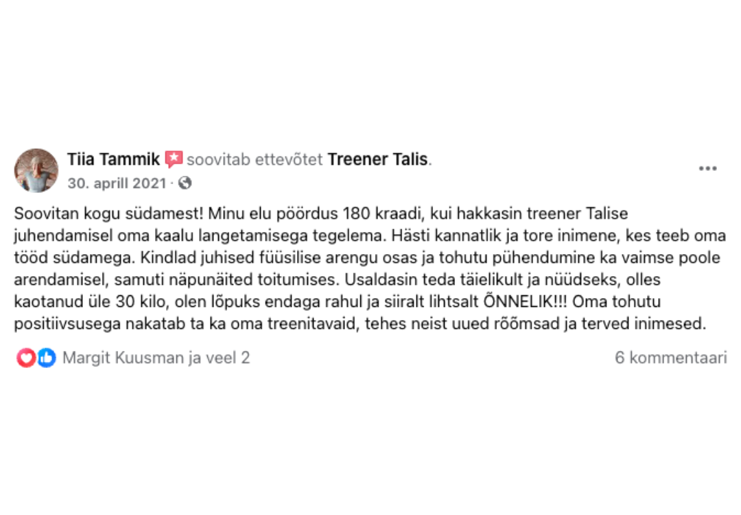 Tagasiside 1
