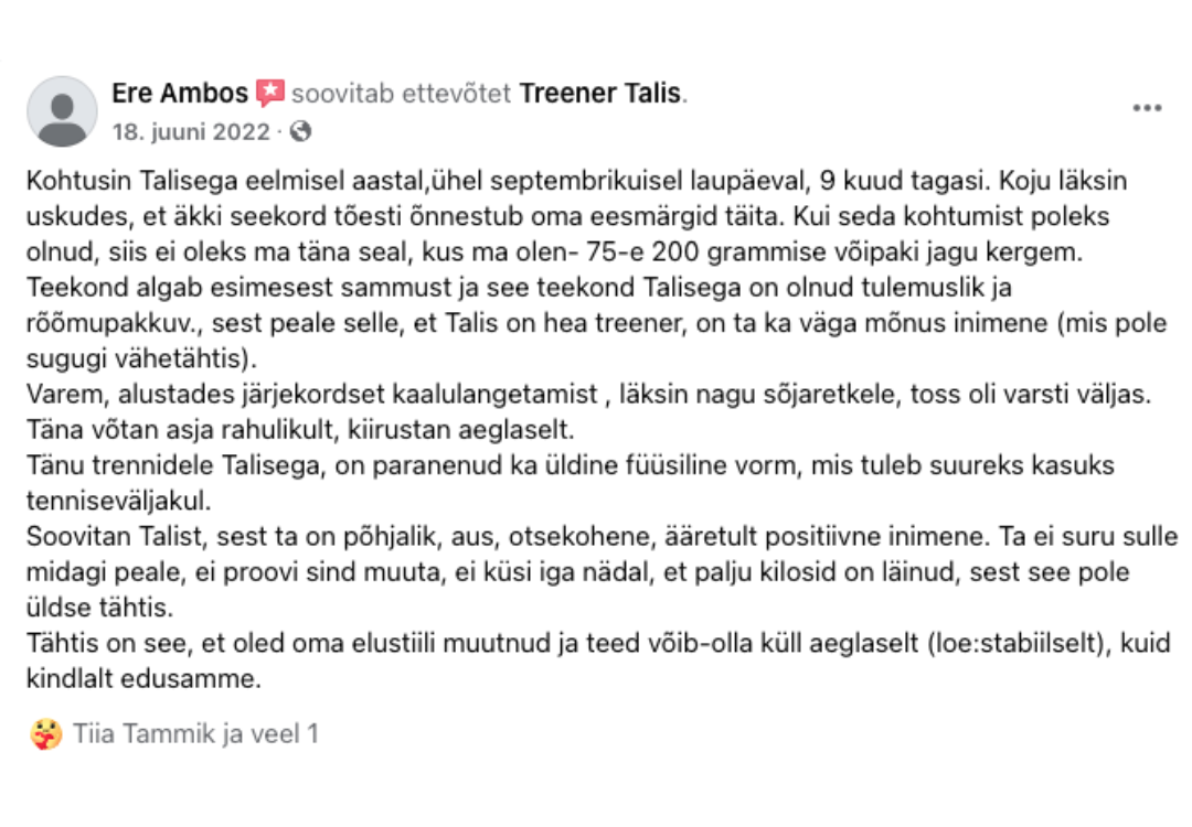 Tagasiside 5