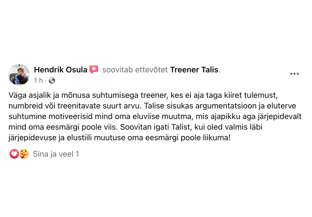 Tagasiside 6