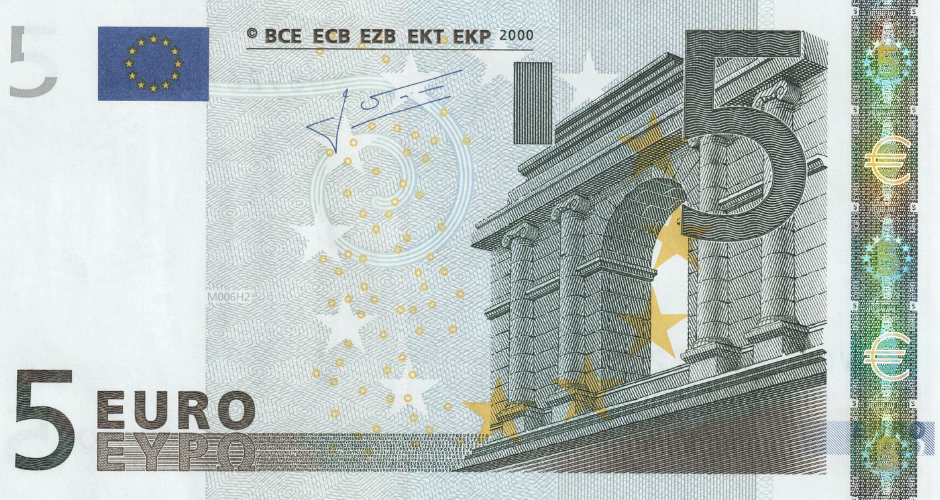 5 € kupüür